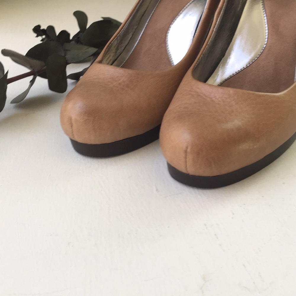 Calvin Klein Leather Fairley Heels size 8.5 - Picture 7 of 8